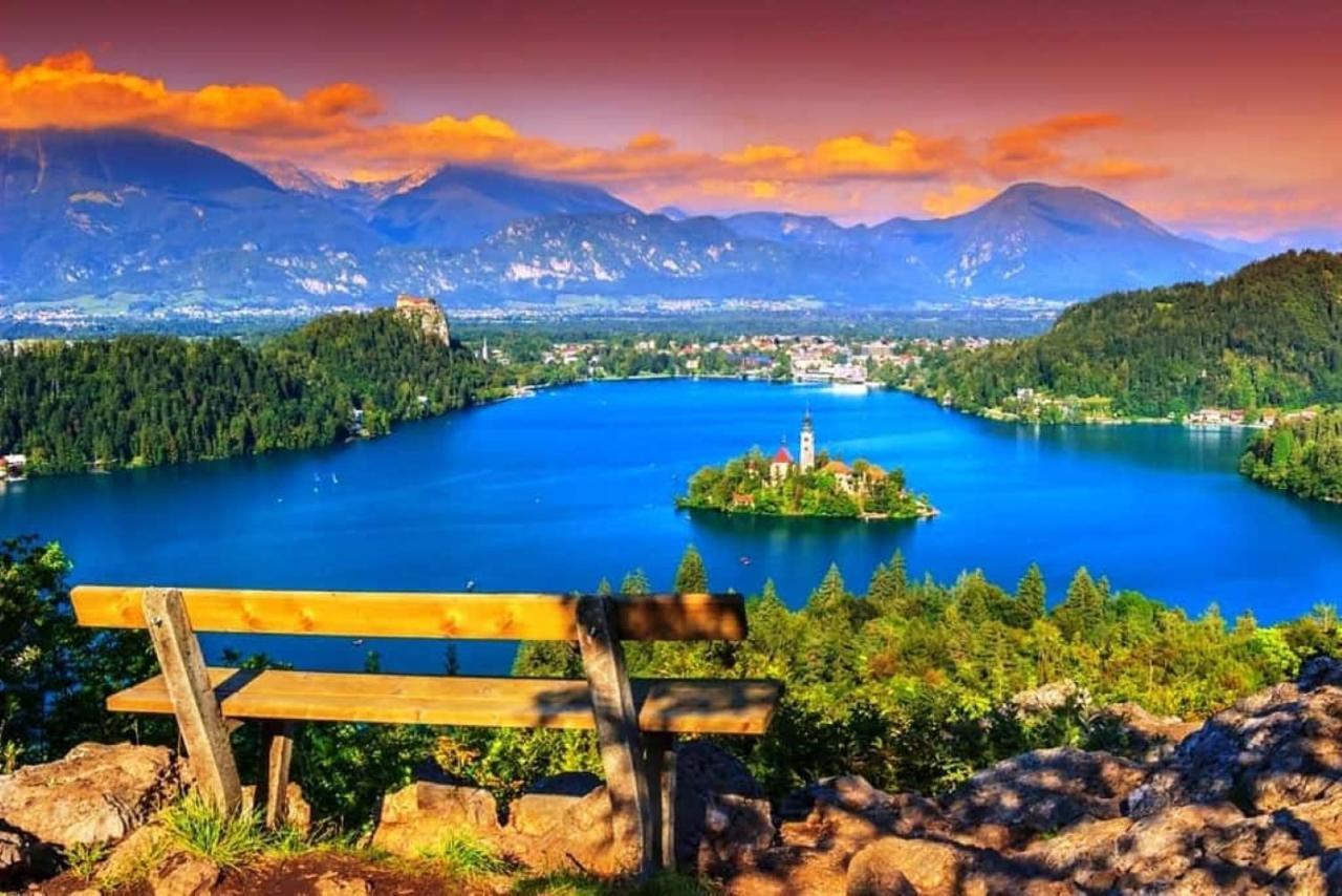 Alpine Cottage Bled Esterno foto